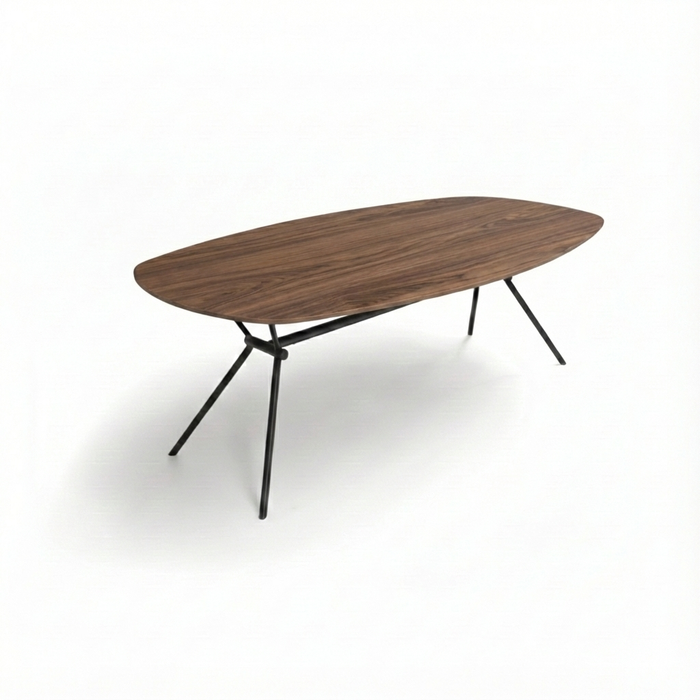 noten eettafel houtfineer freya bree's new world