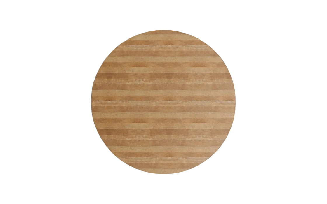 old teak lamulux ronde tafel