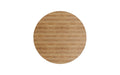 old teak lamulux ronde tafel