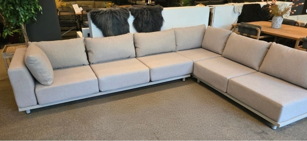 Yoi Vallon hoekbank loungeset - Outletdeal - Flax Beige