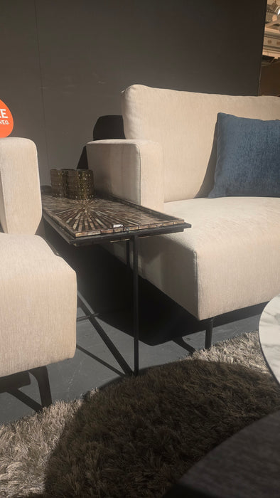 outlet aanbieding schelp savo uitverkoop lifes a jungle rechthoekige bijzettafel