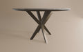 pedra lamulux ronde tafel anodic brown frame vince