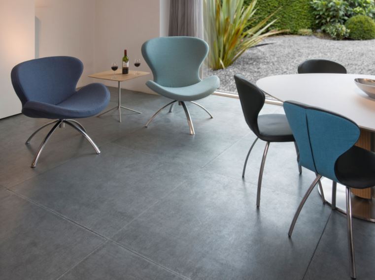 Ruby design draaifauteuil met hocker | Bree's New World