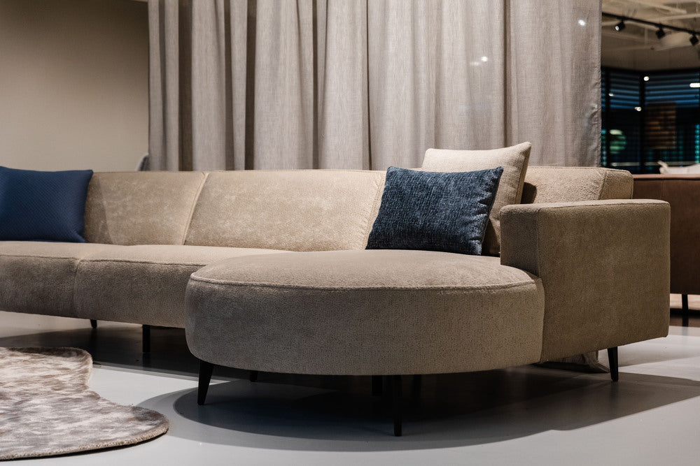 pom bank organisch cartel living ronde loungebank