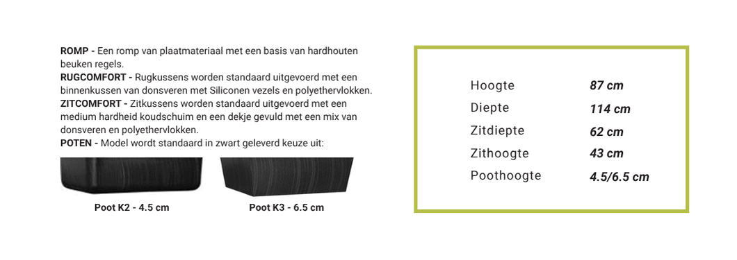 pootkeuze bravo haveco
