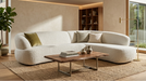 ronde bank novi desing bank met duobekleding