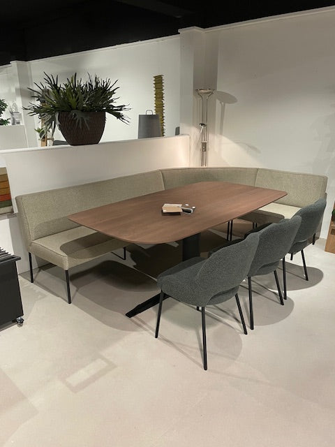 ronde eetkamerbank maatwerk eetbank