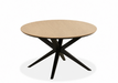 ronde eettafel lamulux vince blond oak