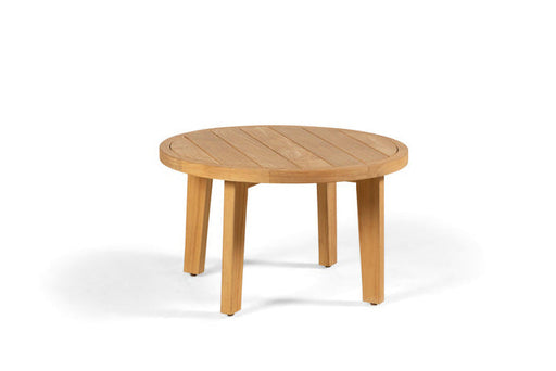 ronde salontafel Ø60 cm teak lecce van gescova