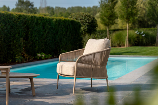 rope loungestoel tuin florence latte Taste 4SO