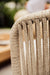 rope loungestoel tuin nino + cush and cover gescova