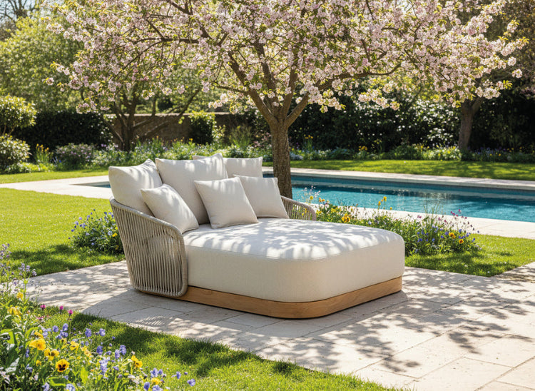 ruim comfortabel ligbed beige 2 personen nino gescova