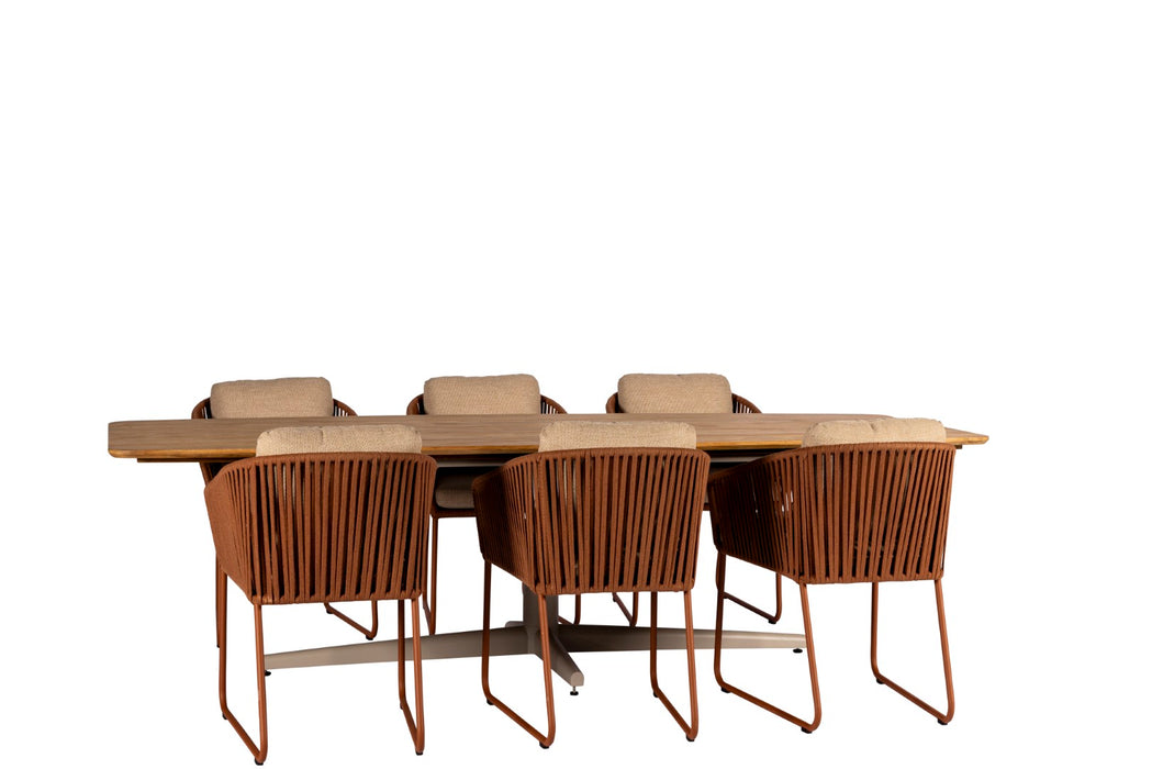 salem tafel en calera tuinstoel sienna yoi