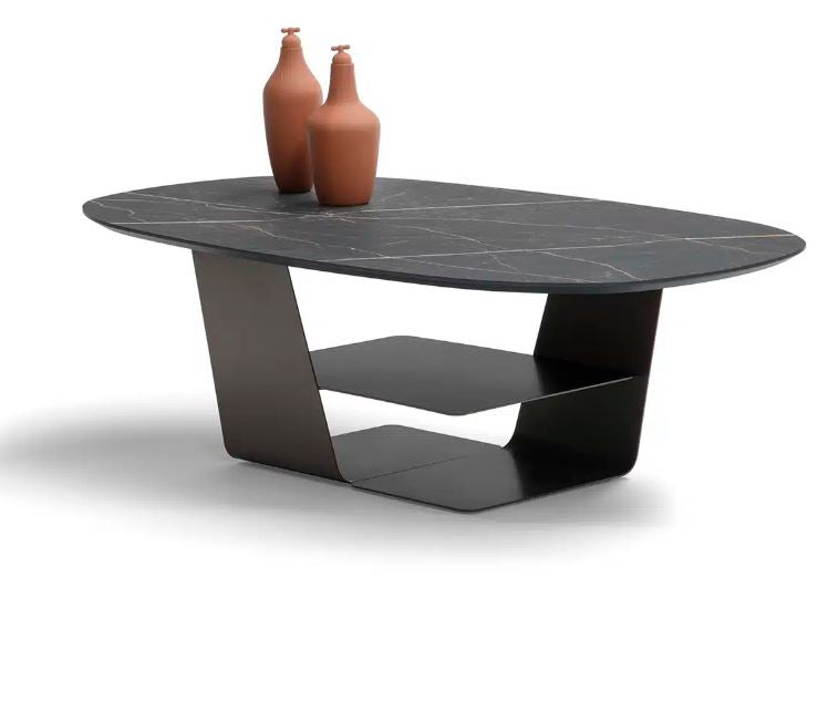 salontafel-choq ovaal marmerlook bree's new world