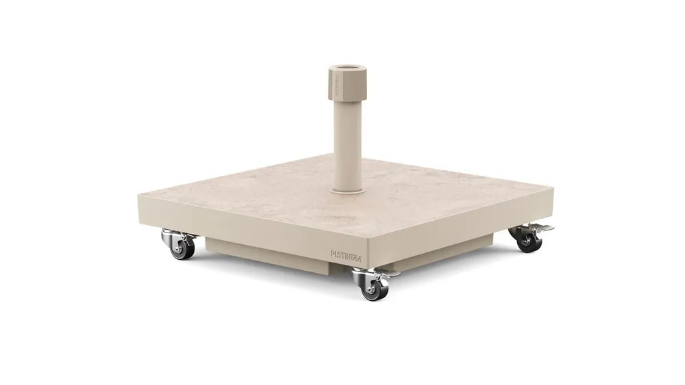 sandstone parasol voet ceramica 40kg platinum