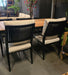 set van 6 tuinstoelen uitverkoop  marinha zwart yoi showroom aanbieding