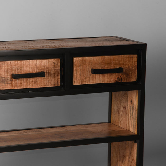 Sidetable Tampa - Rough - Mangohout- Label51