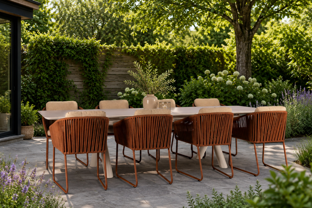 sienna tuinset calera met maratea tafel yoi