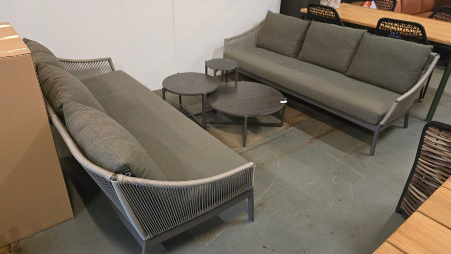 sofa set bijou showmodel aanbieding apple bee