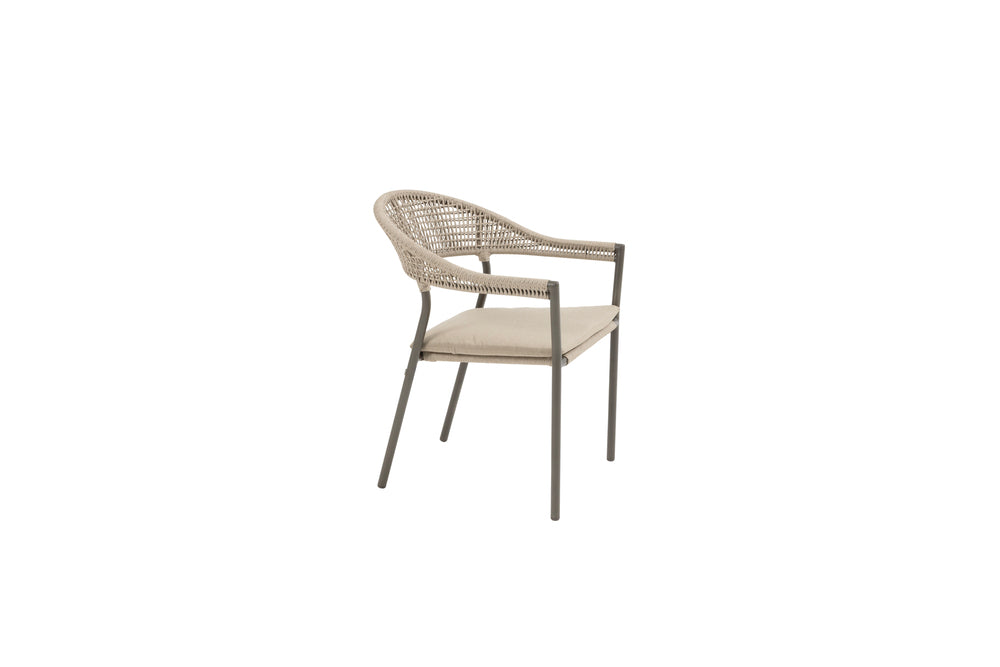 stapelbare tuinstoel sienna terre taste 4SO waterbestendig