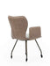 stoel met armleuning en duobekleding actu he design