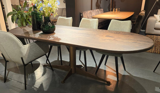 stomovale eiken eettafel uitverkoop