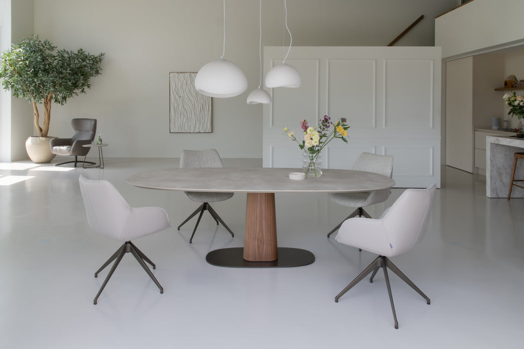 storq eettafel ovaal superellips bree's new world moderne grote eettafel