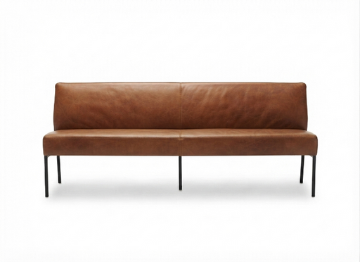 tafel bank in leer recht clare