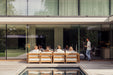 teak low dining tuinset 8 personen grace gescova