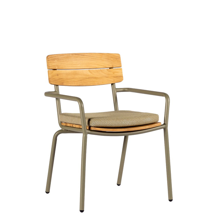 teak tuinstoel camogli olive Yoi Furniture