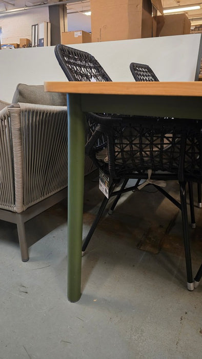 teak tuintafel elle belt dining apple bee outlet