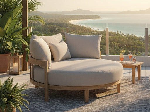 teakhout love seat voor buiten lecce gescova