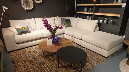 teddy wit hoekbank uitverkoop