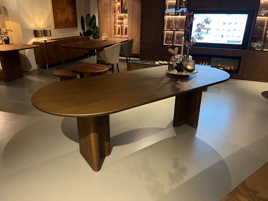 tobe eettafel vermeer noten lak