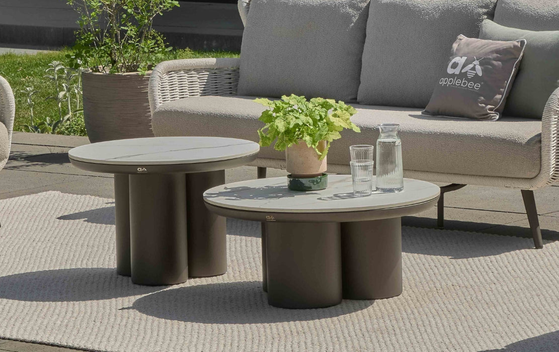 tonga bronze apple bee salontafelset