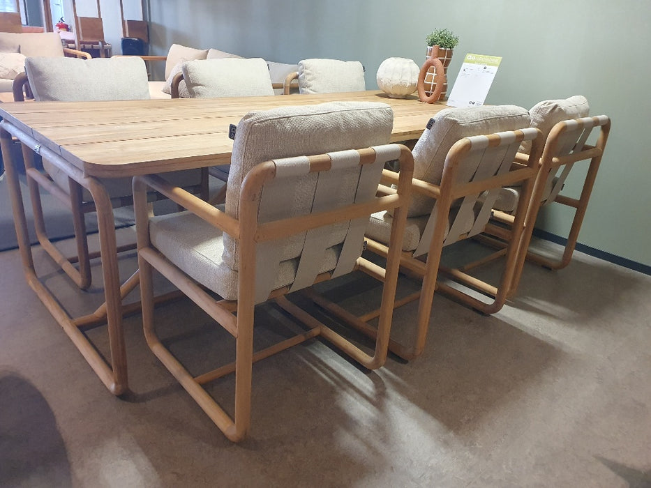 tuinset dolce cotton flower apple bee te zien in showroom
