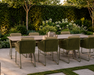 tuinset uitschuifbare tafel 8 persoons maratea yoi