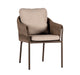tuinstoel hydra bronze yoi rope en aluminium frame brons