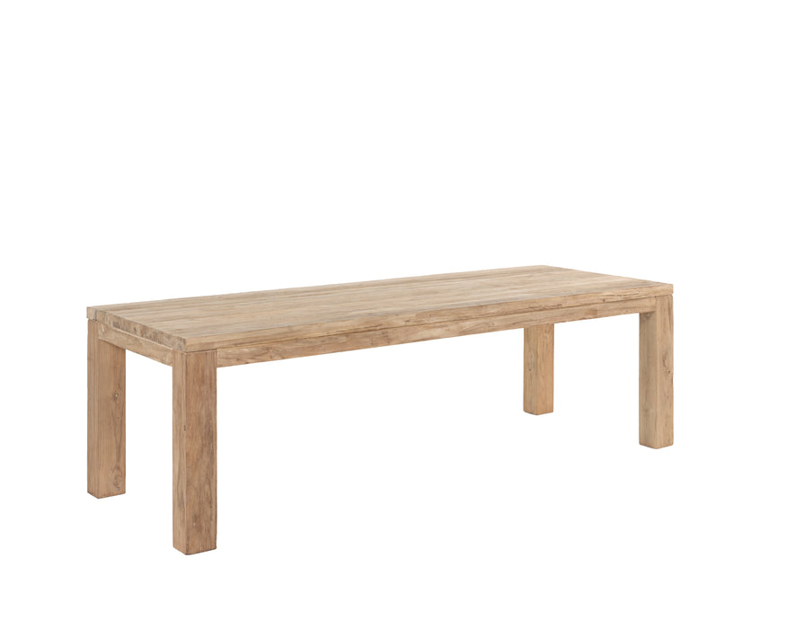 tuintafel teak primitive gescova