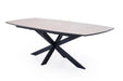 uitschuifbare hpl marmer tafel mira