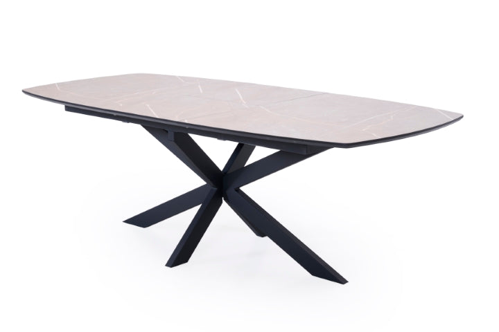 uitschuifbare hpl marmer tafel mira