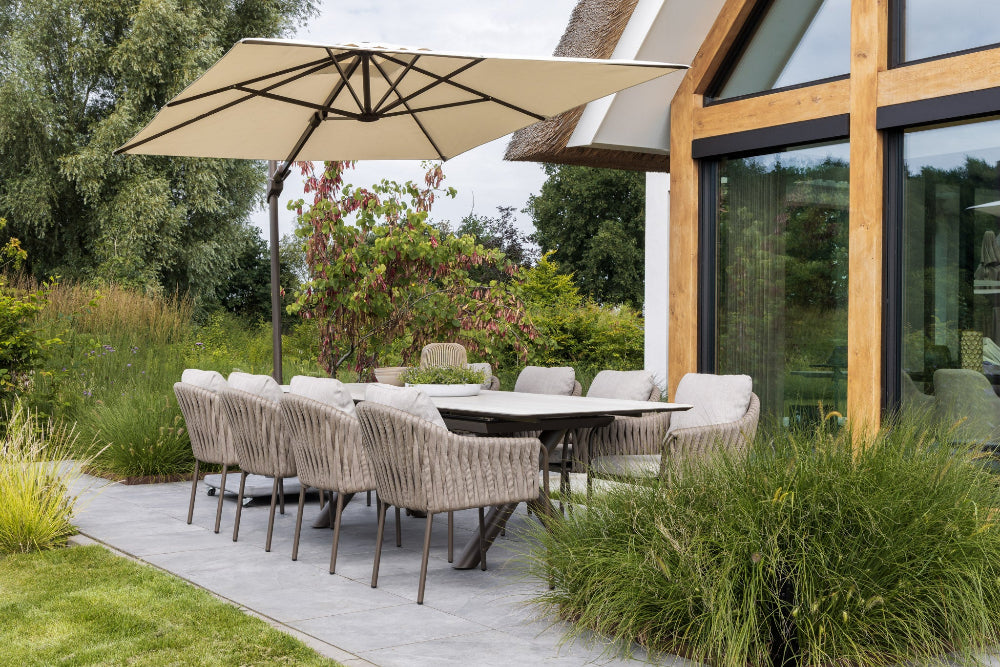 uitschuifbare tuintafel bronze maratea 240 cm Yoi Furniture 