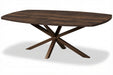 uitschuiftafel mito met anodic brown poot