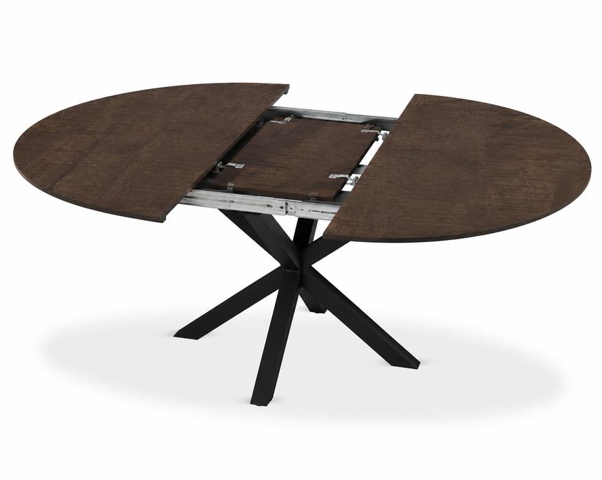 uitschuiftafel vince dark mango 