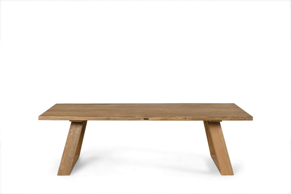 unieke grote tuintafel teak victoria gescova