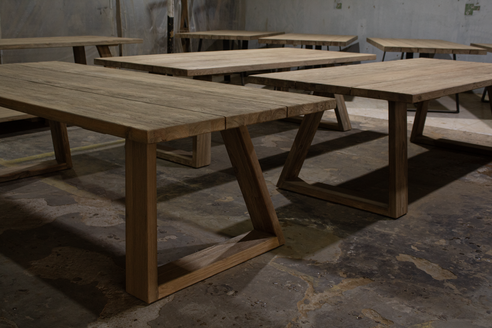 victoria tuintafel teak verschillende maten gescova
