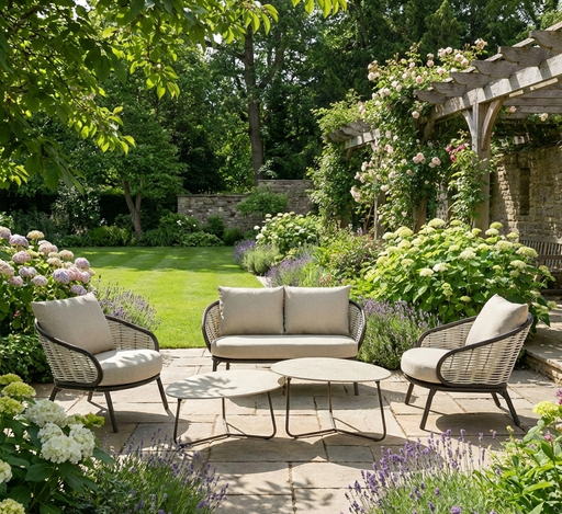 waterbestendige loungeset voor buiten pine key apple bee