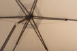 waterbestendige ronde parasol azzurro beach 4 seasons outdoor