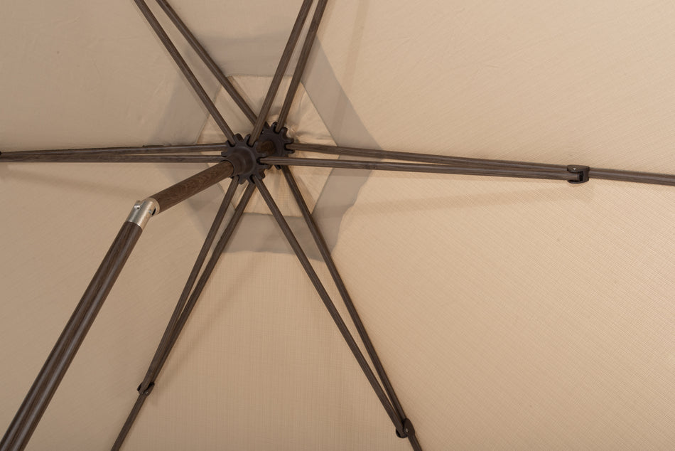 waterbestendige ronde parasol azzurro beach 4 seasons outdoor