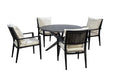 yoi ronde tuinset calma 4 personen marinha stoelen yoi